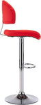 vidaXL - Barstoelen - 2 - st - kunstleer - rood