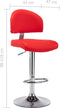 vidaXL - Barstoelen - 2 - st - kunstleer - rood