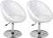vidaXL - Barstoelen - 2 - st - kunstleer - wit