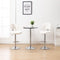 vidaXL - Barstoelen - 2 - st - kunstleer - wit