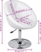 vidaXL - Barstoelen - 2 - st - kunstleer - wit