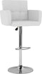 vidaXL - Barstoelen - 2 - st - kunstleer - wit