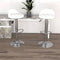 vidaXL - Barstoelen - 2 - st - kunstleer - wit