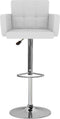 vidaXL - Barstoelen - 2 - st - kunstleer - wit