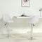 vidaXL - Barstoelen - 2 - st - kunstleer - wit