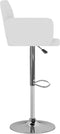 vidaXL - Barstoelen - 2 - st - kunstleer - wit