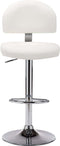 vidaXL - Barstoelen - 2 - st - kunstleer - wit