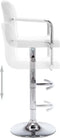 vidaXL - Barstoelen - 2 - st - kunstleer - wit