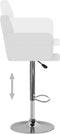 vidaXL - Barstoelen - 2 - st - kunstleer - wit