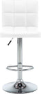 vidaXL - Barstoelen - 2 - st - kunstleer - wit