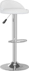 vidaXL - Barstoelen - 2 - st - kunstleer - wit
