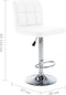 vidaXL - Barstoelen - 2 - st - kunstleer - wit