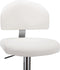 vidaXL - Barstoelen - 2 - st - kunstleer - wit