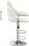 vidaXL - Barstoelen - 2 - st - kunstleer - wit