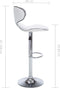 vidaXL - Barstoelen - 2 - st - kunstleer - wit