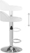 vidaXL - Barstoelen - 2 - st - kunstleer - wit
