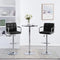 vidaXL - Barstoelen - 2 - st - kunstleer - zwart