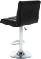 vidaXL - Barstoelen - 2 - st - kunstleer - zwart