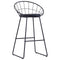 vidaXL - Barstoelen - 2 - st - kunstleer - zwart