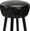 vidaXL - Barstoelen - 2 - st - kunstleer - zwart