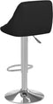 vidaXL - Barstoelen - 2 - st - kunstleer - zwart