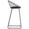 vidaXL - Barstoelen - 2 - st - kunstleer - zwart