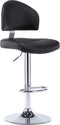 vidaXL - Barstoelen - 2 - st - kunstleer - zwart