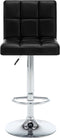 vidaXL - Barstoelen - 2 - st - kunstleer - zwart