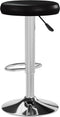 vidaXL - Barstoelen - 2 - st - kunstleer - zwart