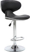 vidaXL - Barstoelen - 2 - st - kunstleer - zwart