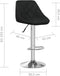 vidaXL - Barstoelen - 2 - st - kunstleer - zwart