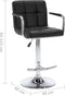vidaXL - Barstoelen - 2 - st - kunstleer - zwart
