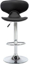 vidaXL - Barstoelen - 2 - st - kunstleer - zwart