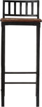 vidaXL - Barstoelen - 2 - st - massief - gerecycled - hout