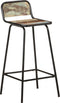 vidaXL - Barstoelen - 2 - st - massief - gerecycled - hout