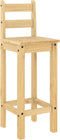 vidaXL - Barstoelen - 2 - st - massief - grenenhout
