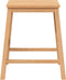 vidaXL - Barstoelen - 2 - st - massief - hout - rubber