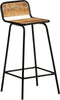vidaXL - Barstoelen - 2 - st - massief - mangohout