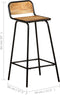 vidaXL - Barstoelen - 2 - st - massief - mangohout