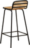 vidaXL - Barstoelen - 2 - st - massief - mangohout