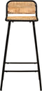 vidaXL - Barstoelen - 2 - st - massief - mangohout