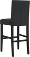 vidaXL - Barstoelen - 2 - st - massief - rubberhout - en - kunstleer
