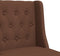 vidaXL - Barstoelen - 2 - st - massief - rubberhout - en - stof