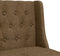 vidaXL - Barstoelen - 2 - st - massief - rubberhout - en - stof