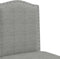 vidaXL - Barstoelen - 2 - st - massief - rubberhout - en - stof
