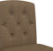 vidaXL - Barstoelen - 2 - st - massief - rubberhout - en - stof