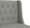vidaXL - Barstoelen - 2 - st - massief - rubberhout - en - stof