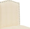 vidaXL - Barstoelen - 2 - st - massief - rubberhout - en - stof