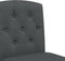 vidaXL - Barstoelen - 2 - st - massief - rubberhout - en - stof
