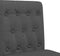 vidaXL - Barstoelen - 2 - st - massief - rubberhout - en - stof